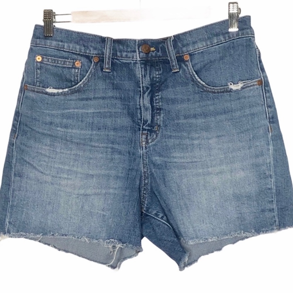 Madewell High Rise Cut-Off Denim Shorts Size 29
